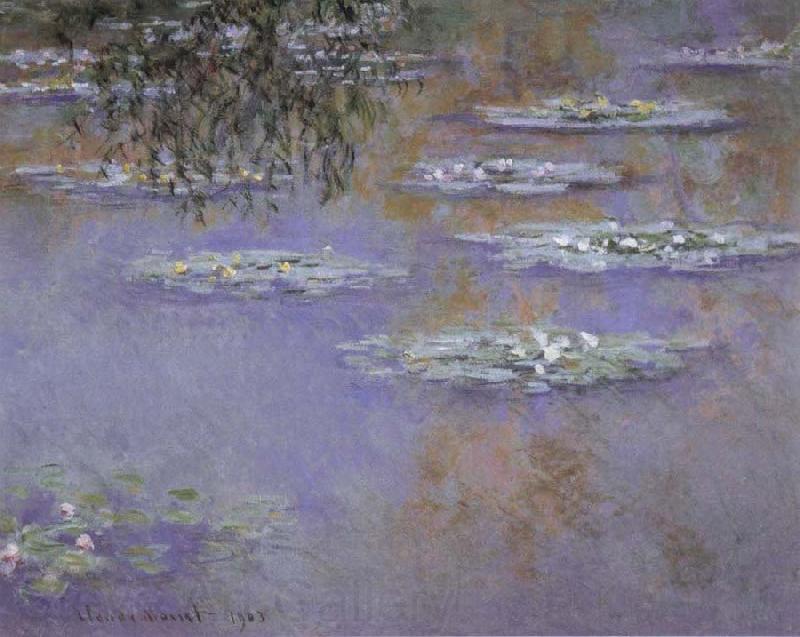Claude Monet Waterlilies Norge oil painting art